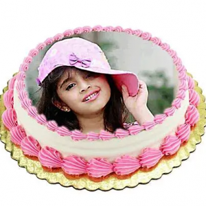 Vanilla Photo Cake
