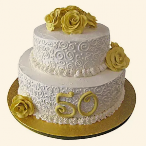 2 Rier Anniversary Cake Chocolate